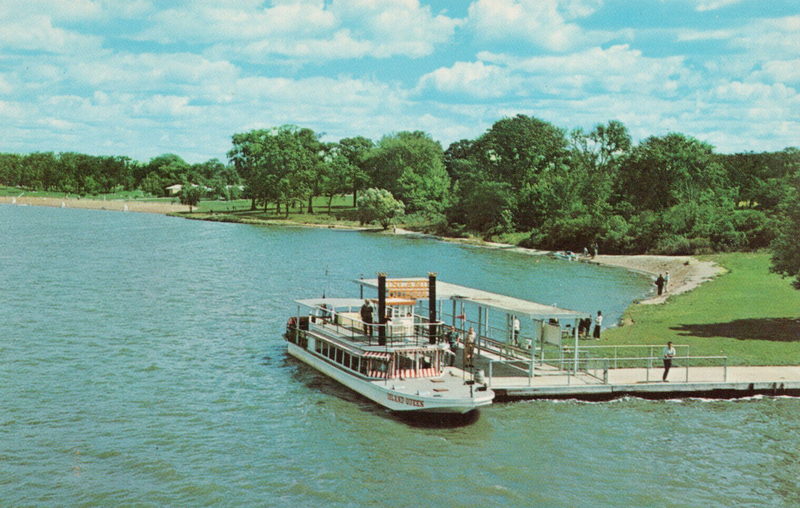 Kensington Metropark - Postcard Of Island Queen